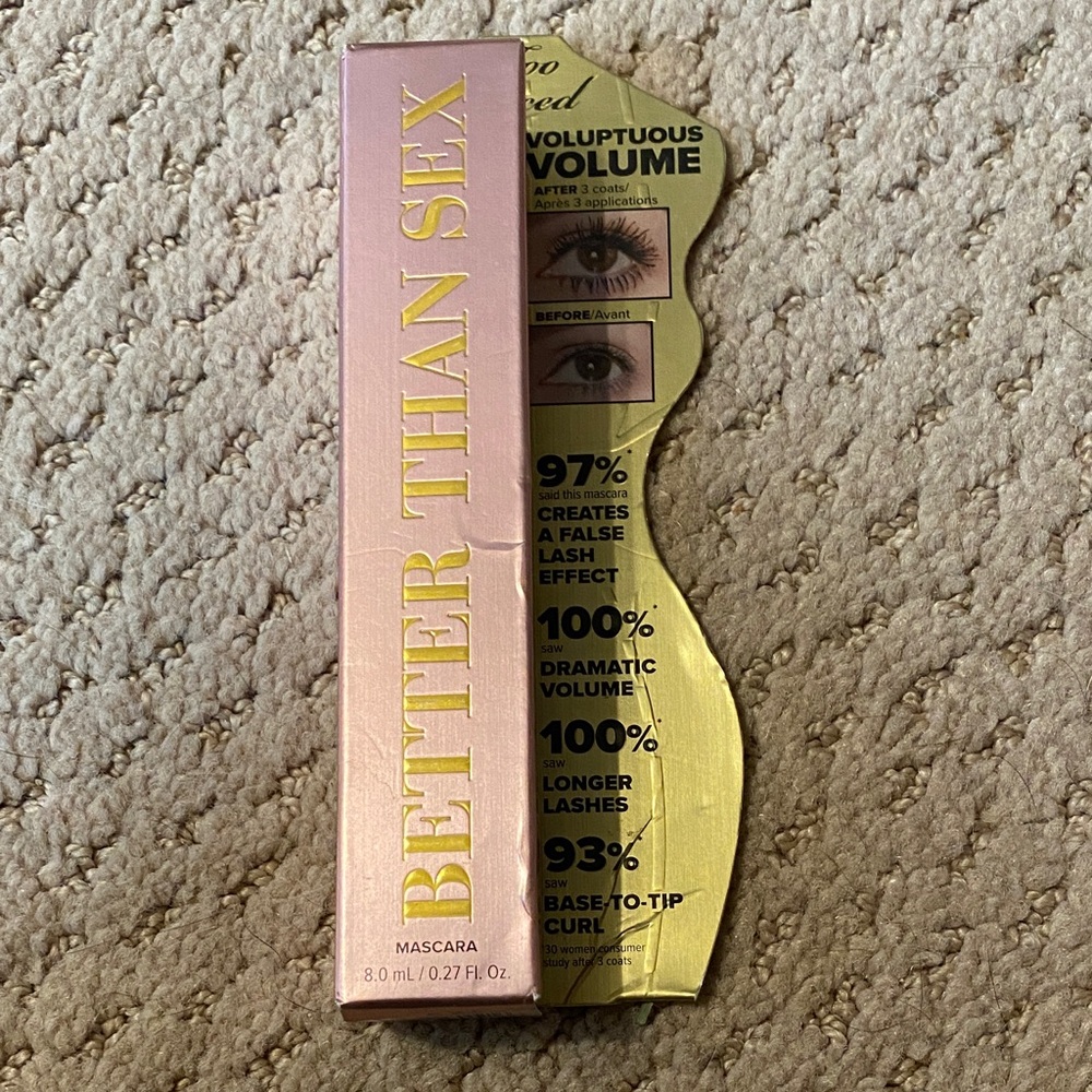 Too Faced Better Than Sex Volumizing Mascara in Black